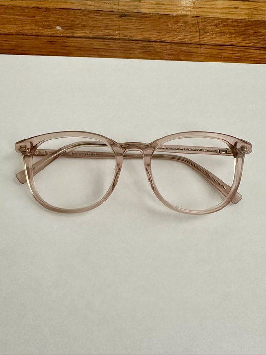 Warby Parker Accessories - Warby Parker Durand Rose Water Extra Wide Low Bridge Fit 55-20-150 Frames only